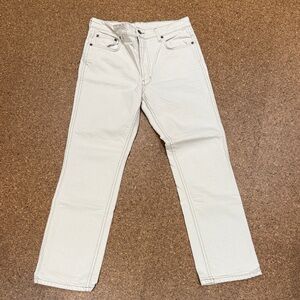 Women's BSides OffWhite Straight-Leg Jeans